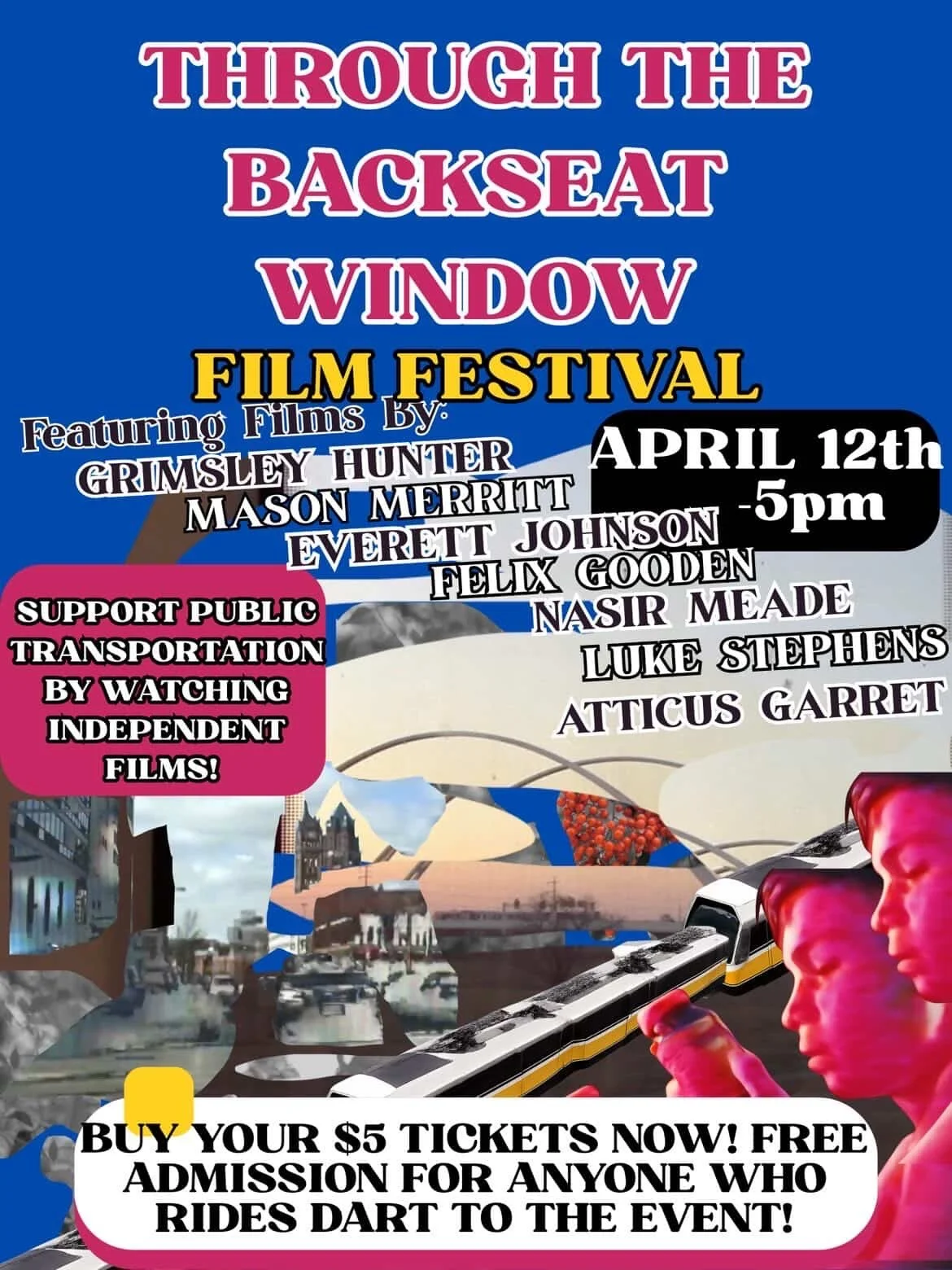 Through The Backseat Window: April