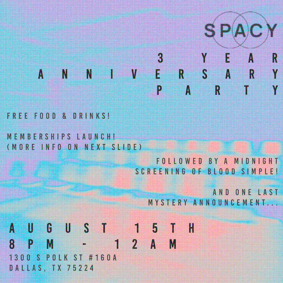 3 Year Anniversary Party