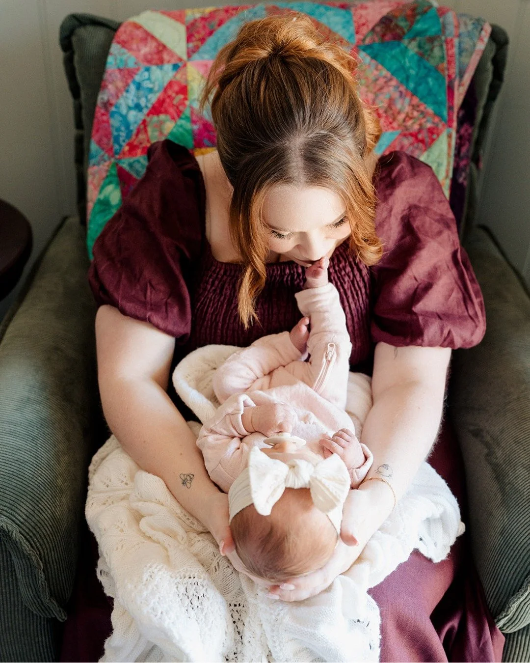 It's never lost on me that you're welcoming me into your newborn bubble.

That hazy, sleep deprived, figuring-it-all-out, soaking up EVERY second kind of bubble.

It's such a privilege, and I never take it for granted.

I'm always so interested in he