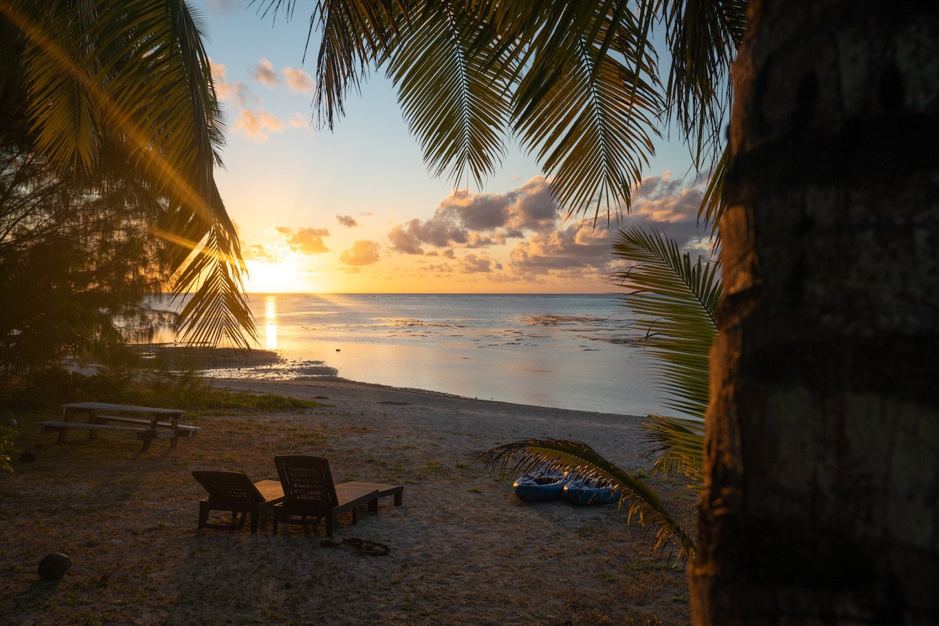 Aitutaki Sunset Beach West Beach.JPEG
