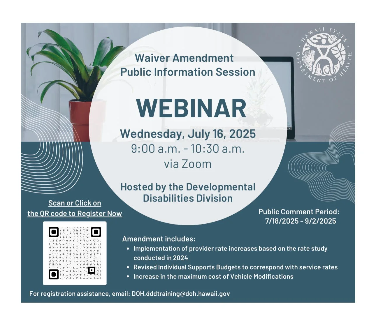Waiver Amendment Public Information Session