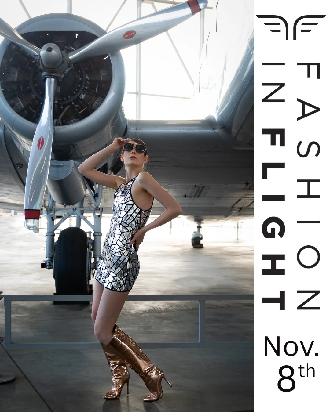 elevate your style at Fashion in Flight on Saturday, November 8th. This will be an unforgettable runway experience that blends high fashion with sky-high excitement. Limited seats available&mdash;book your ticket now!

For more information or for tic