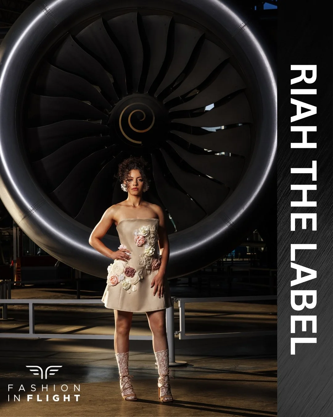 Riah the Label will present her new collection at Fashion in Flight on Saturday, November 8th, held at The Museum of Flight. This event will feature a sophisticated array of designs in an inspiring setting.

Secure your attendance at this memorable o