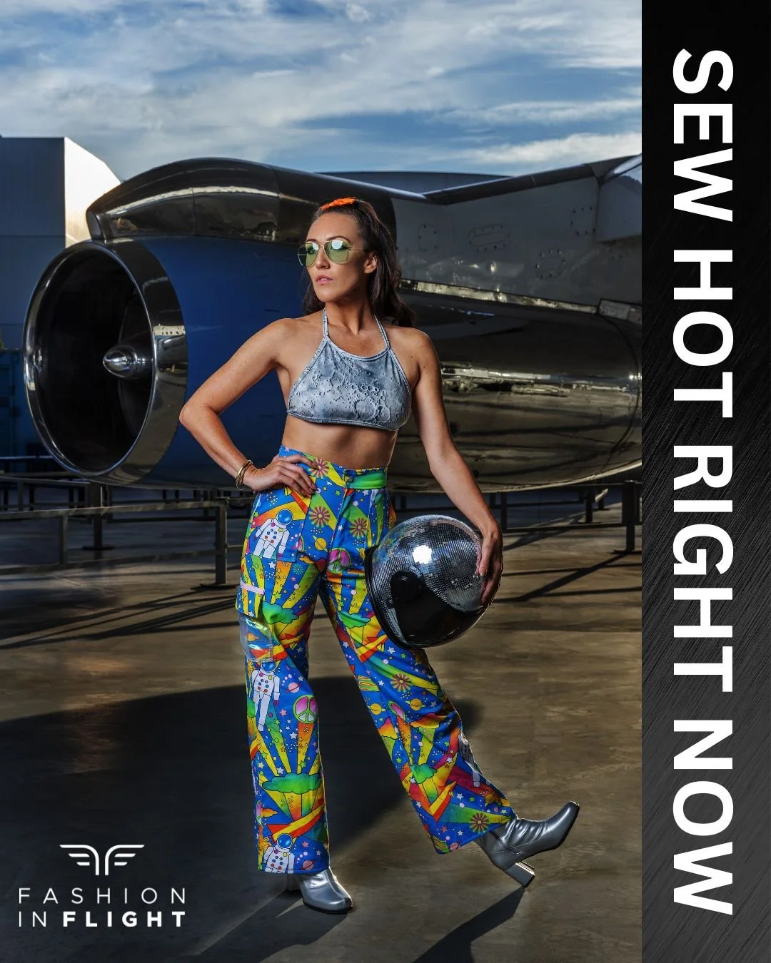 Sew Hot Right Now will present her new collection at Fashion in Flight on Saturday, November 8th, held at The Museum of Flight. This event will feature a sophisticated array of designs in an inspiring setting.
Secure your attendance at this memorabl