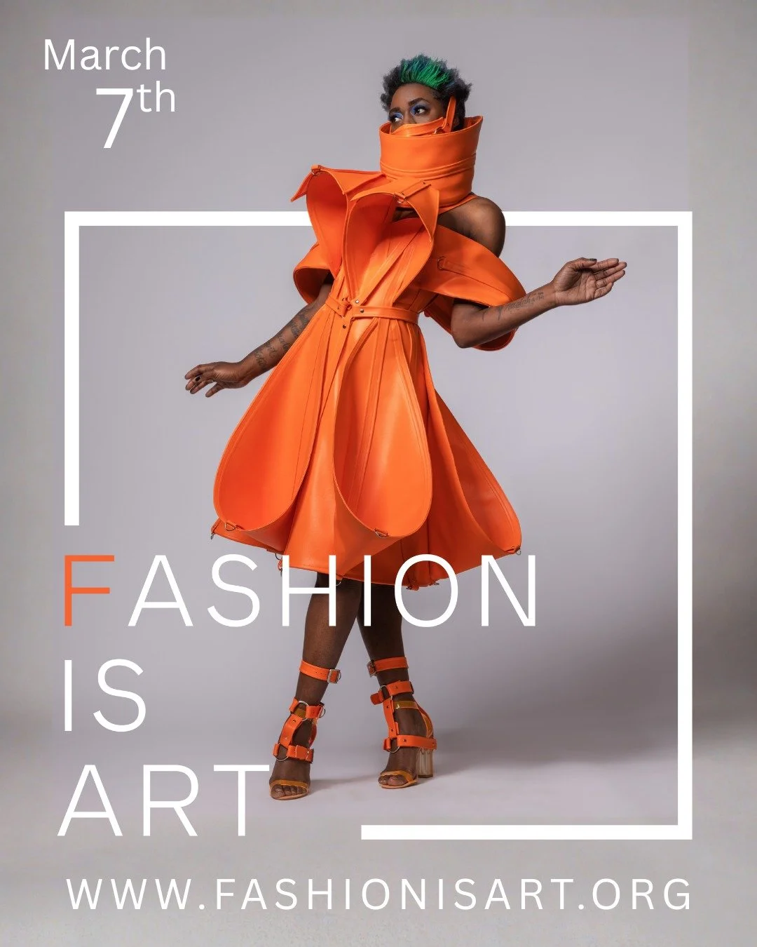 Fashion is ART showcases fashion designers and their unique skills as a form of artistic expression. This is a non-traditional fashion show and can be viewed as a &ldquo;fashion art happening&rdquo; where we will display the garments in unique ways t