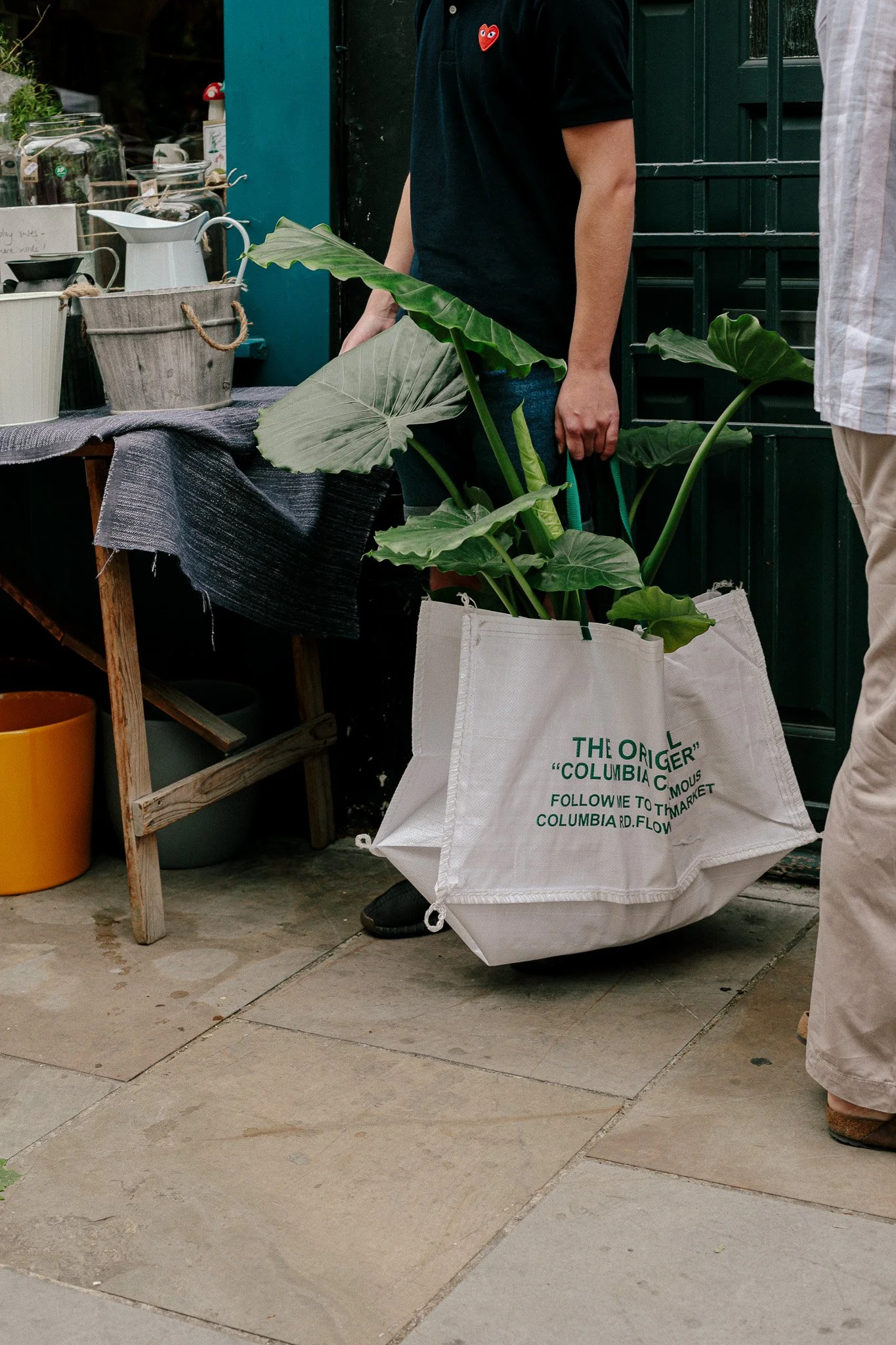 Visiting Columbia Road Flower Market, East London