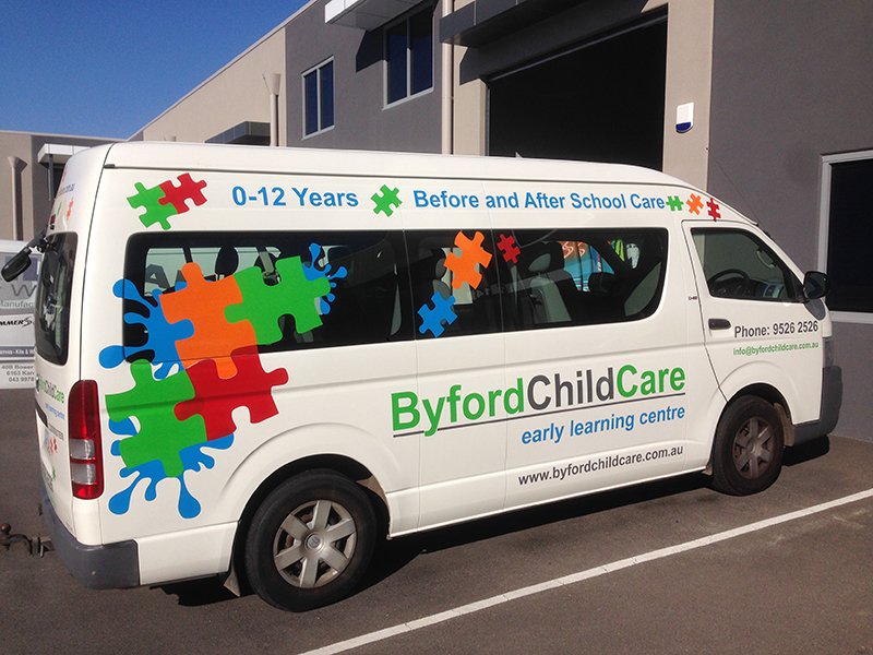 Vehicle Signage Perth - Byford Child Care.JPG