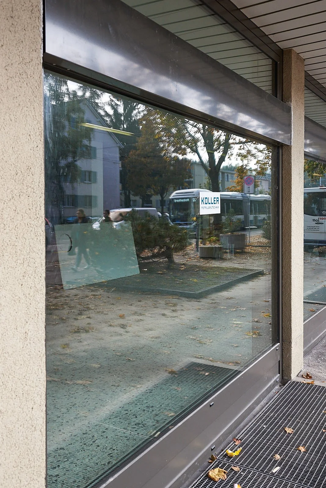 Aluminiumfenster für Ladenlokal