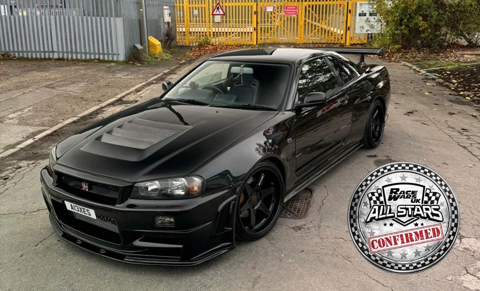 Round 2 Hits the Grid!

Round 2 is locked in, and the All Stars grid just got even fiercer. 

Another line up packed with power &amp; precision,

1. Alex&rsquo;s 500BHP Nissan Skyline R34
2. Daryl&rsquo;s 725BHP BMW M3
3. Ethan&rsquo;s 890BHP McLaren