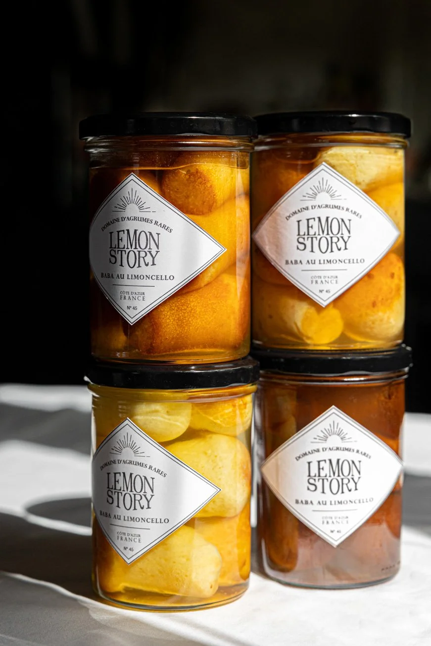 Pots de Baba au Lemoncello.