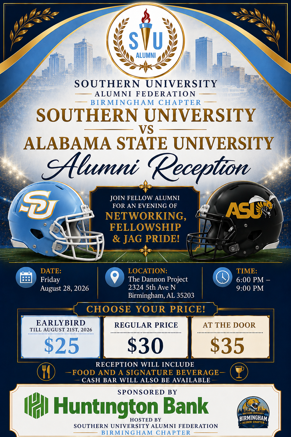 Southern University vs Alabama State University Alumni Reception