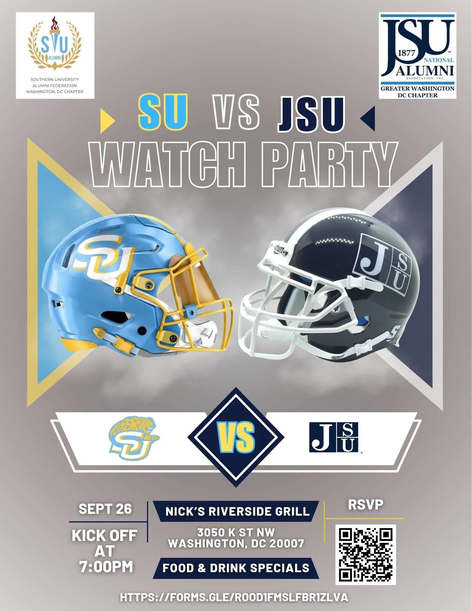 Southern vs. Jackson State Football Watch Party