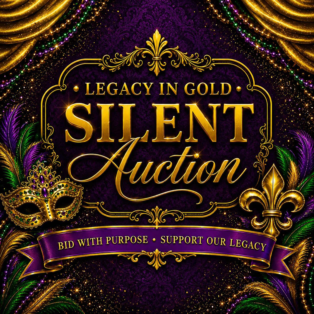 Donate to the Legacy in Gold Silent Auction