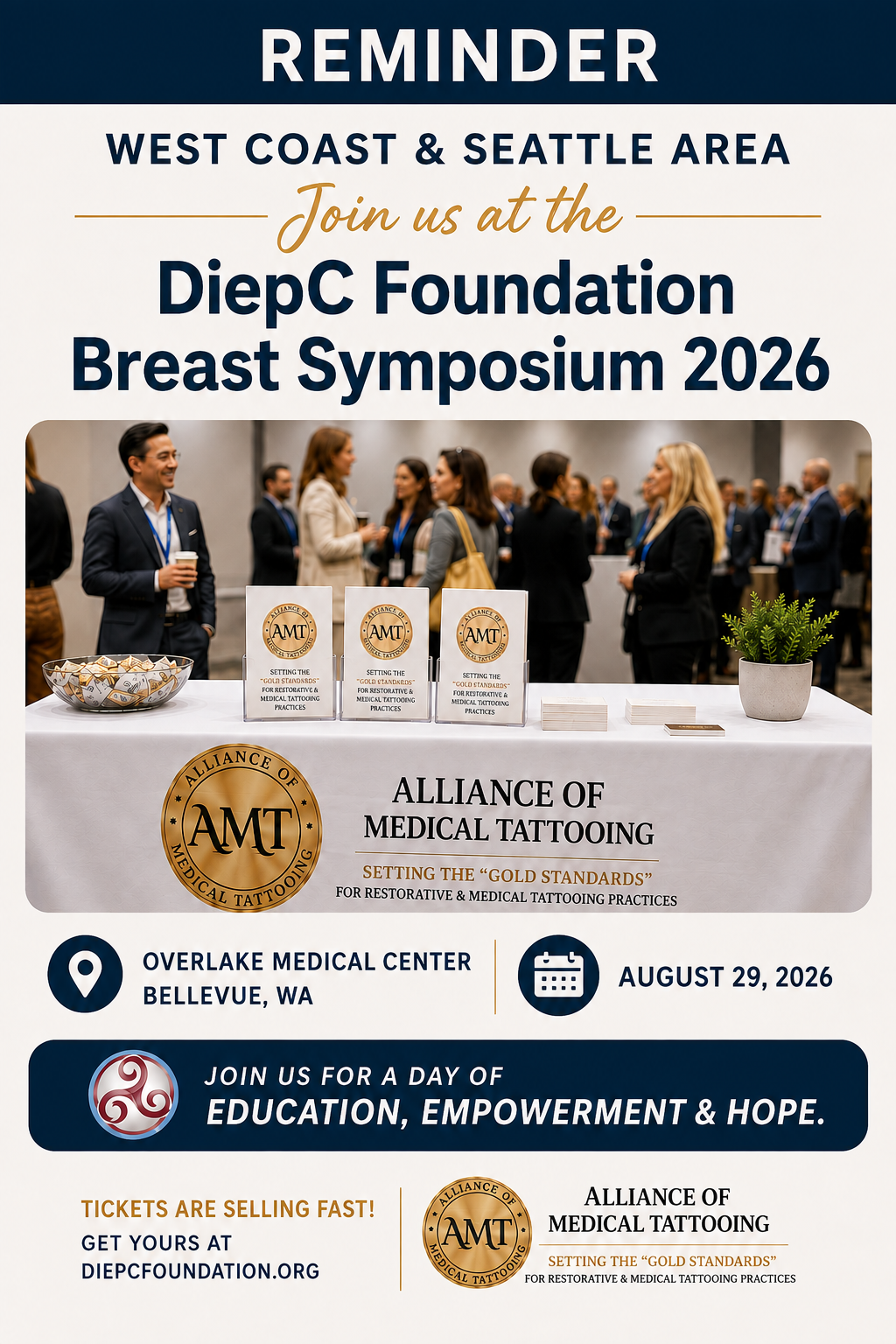 AMT Is Attending the DiepC Foundation Breast Symposium 2026