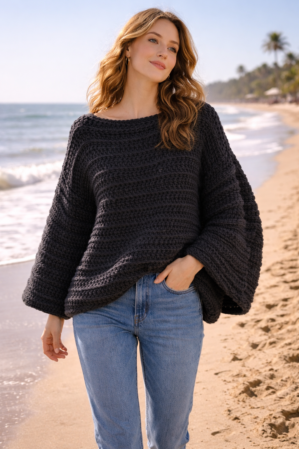 Madam Bleu Sweater.