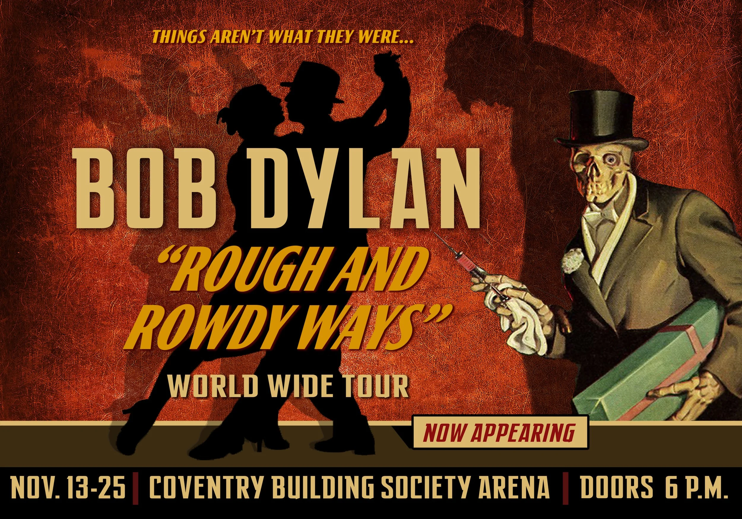 Bob Dylan “Rough and Rowdy ways” world wide tour