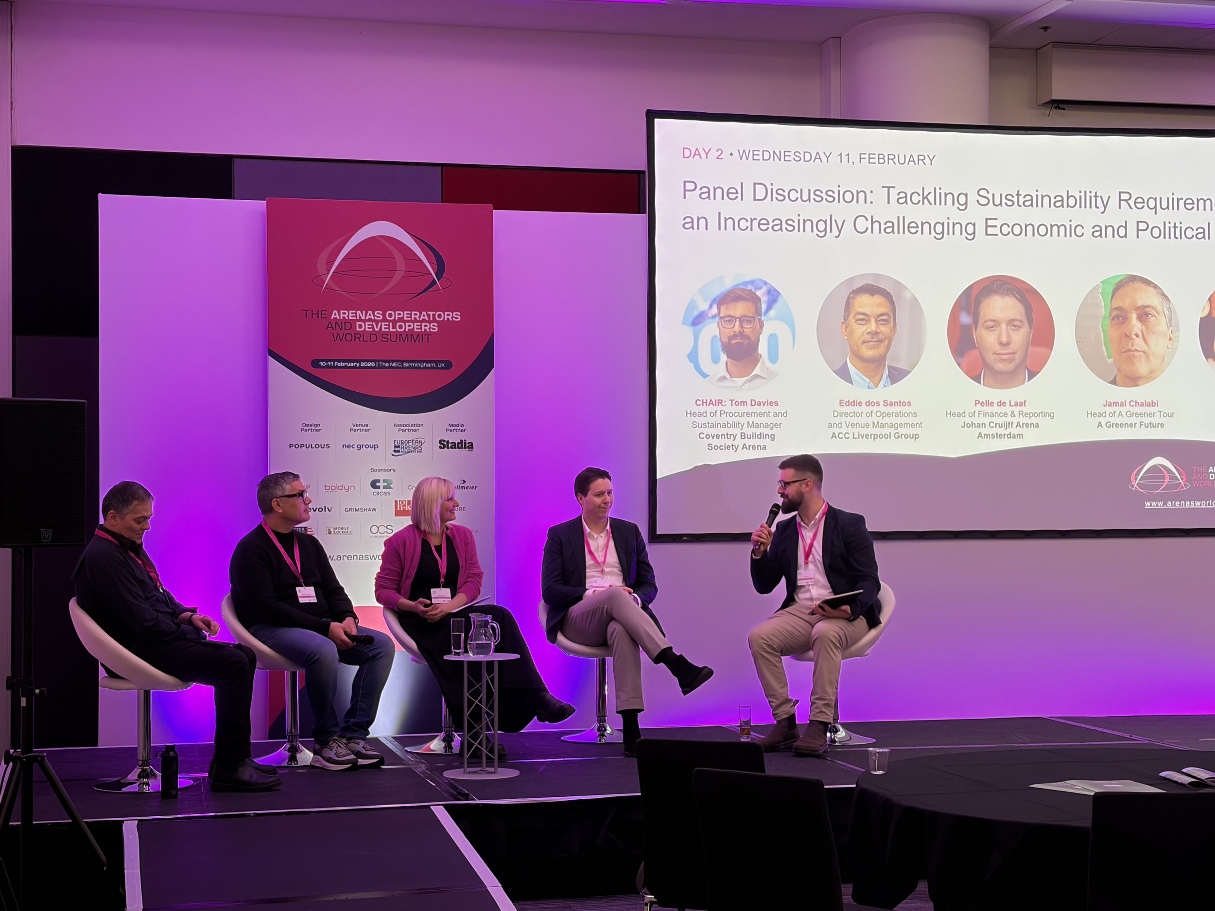 Coventry Building Society Arena senior Leaders Take Centre Stage at Global Arena Summit