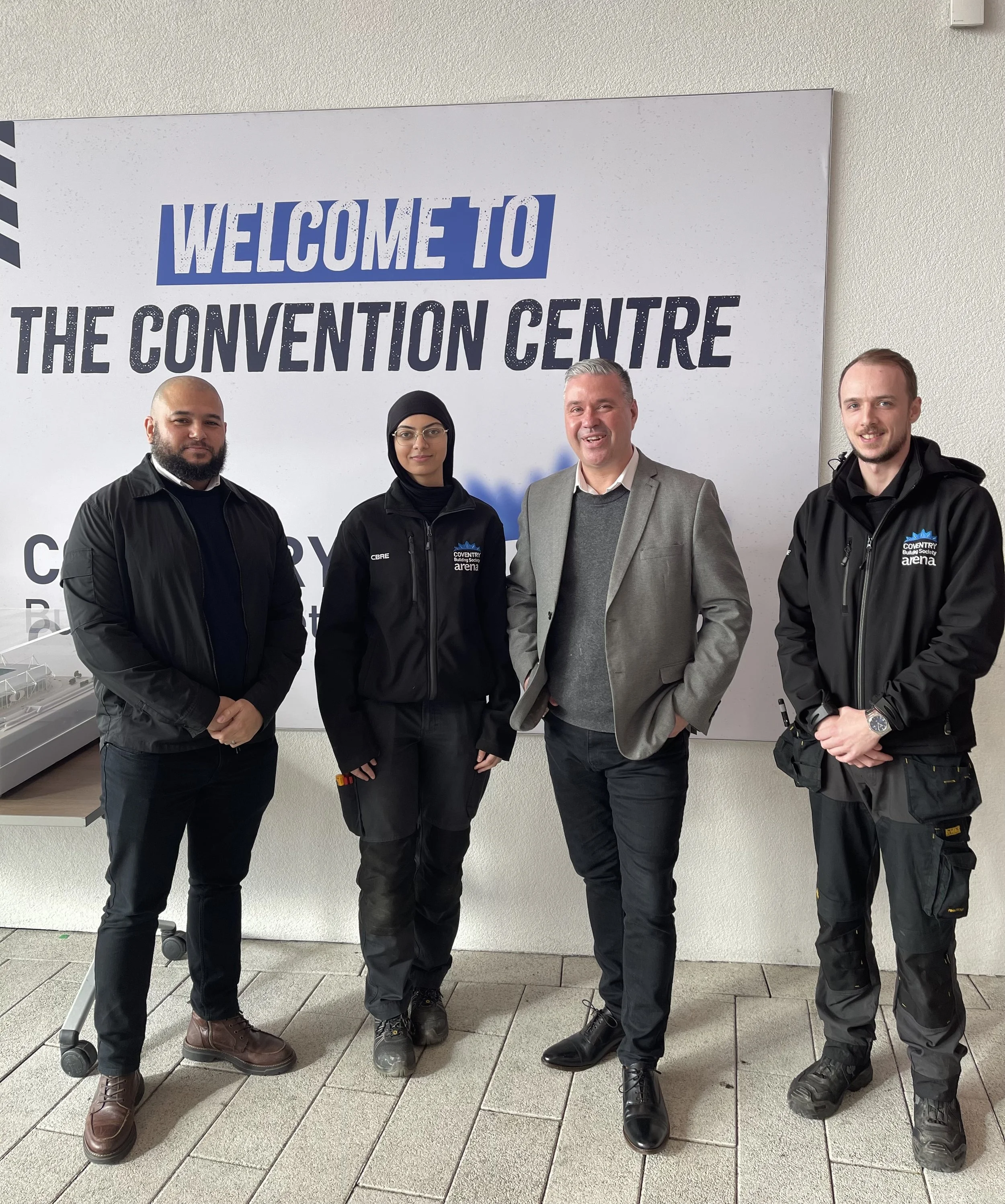 New Technical Apprentice Joins CBRE Team at Coventry Arena