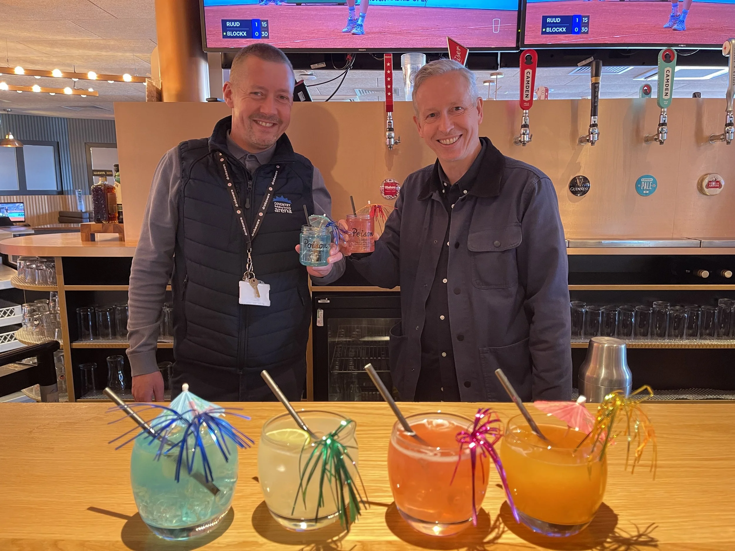 New Take That-Inspired Cocktails Set for Coventry Building Society Arena summer shows.