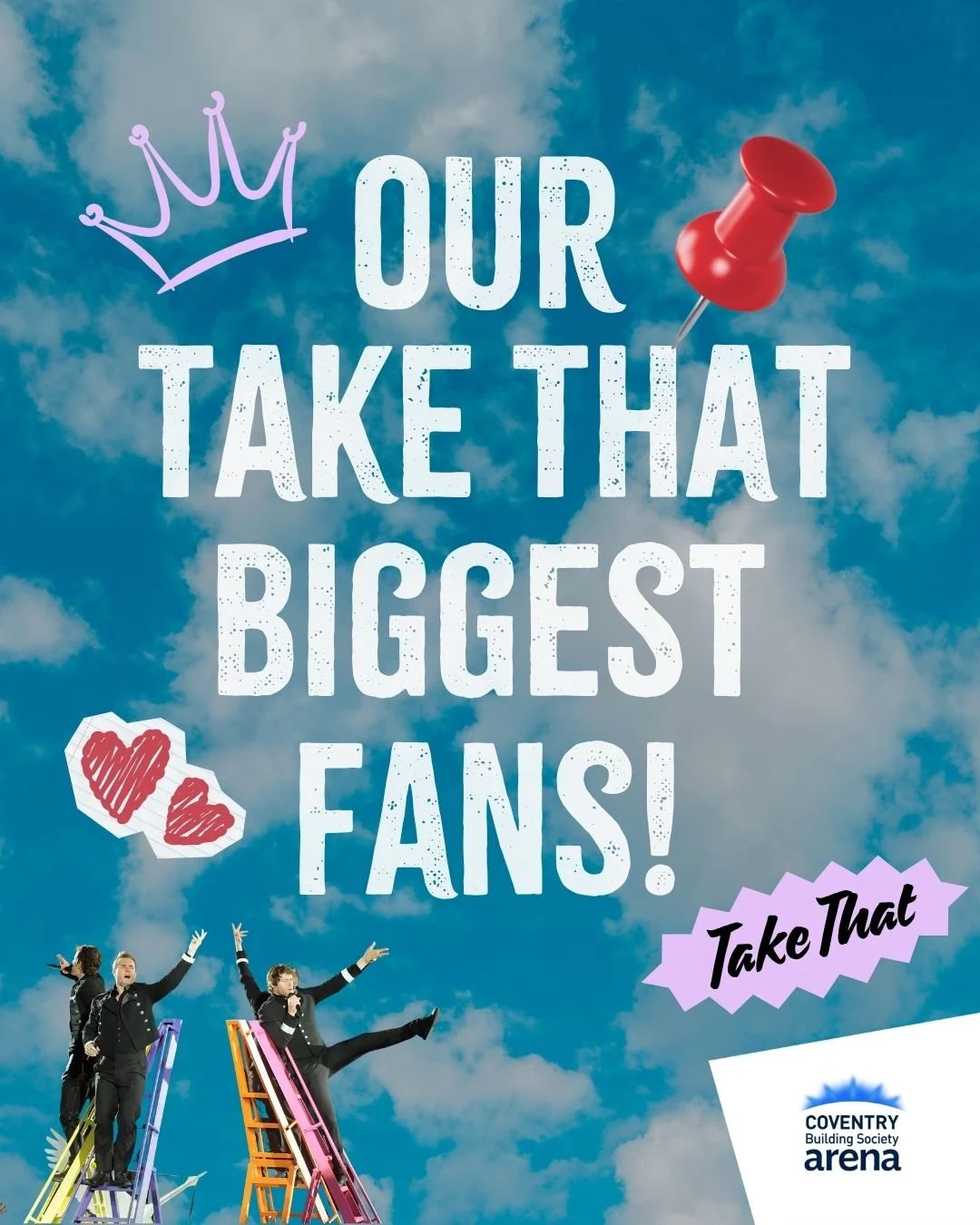 “They’ve Been the Soundtrack to My Life”  Fans Share Their Love for Take That ahead of Coventry shows.