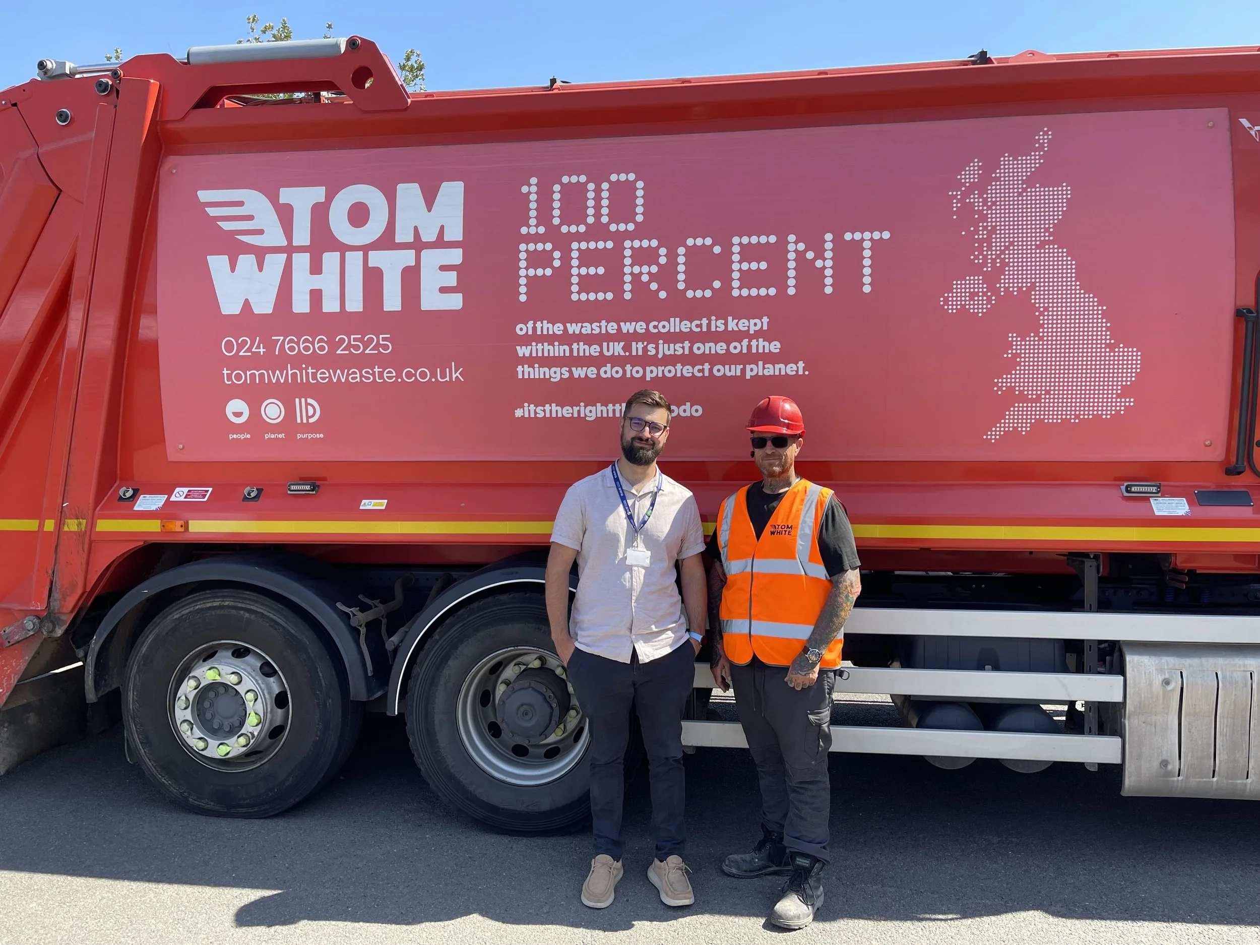 Coventry Building Society Arena Signs Three-Year Sustainability Deal with Tom White Waste Management