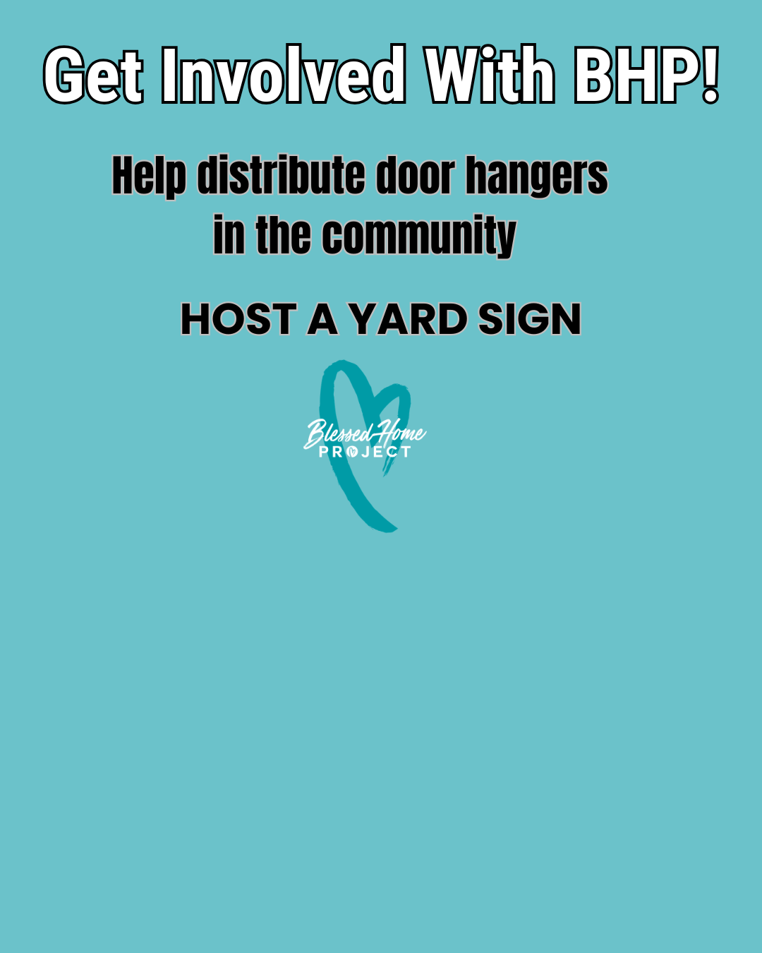 Get Involved with BHP!