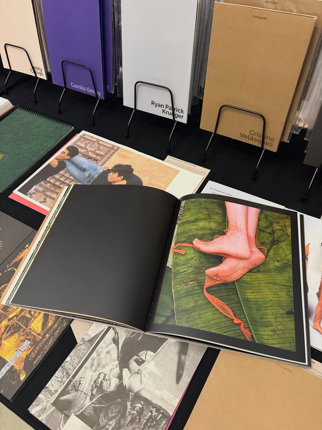 Getting ready for our book signing with Cristina Velàsquez at 4-30pm today, @icp Photobook Fest! (1).jpg