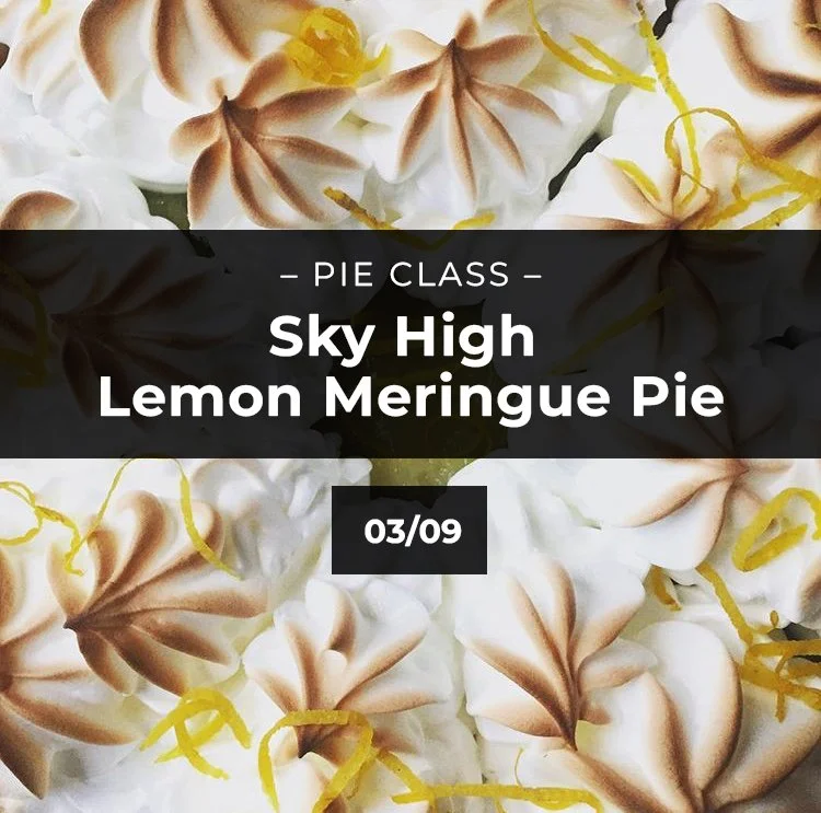 Pie Class: Sky High Lemon Meringue Pie and Classic Pie Crust