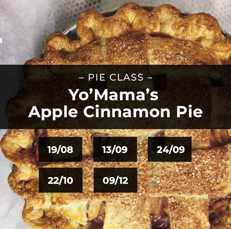 Pie Class: Yo’Mama’s Apple Cinnamon Pie and Classic Pie Crust