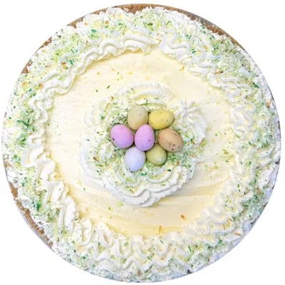 The Easter Basket Double Lemon Cream Pie