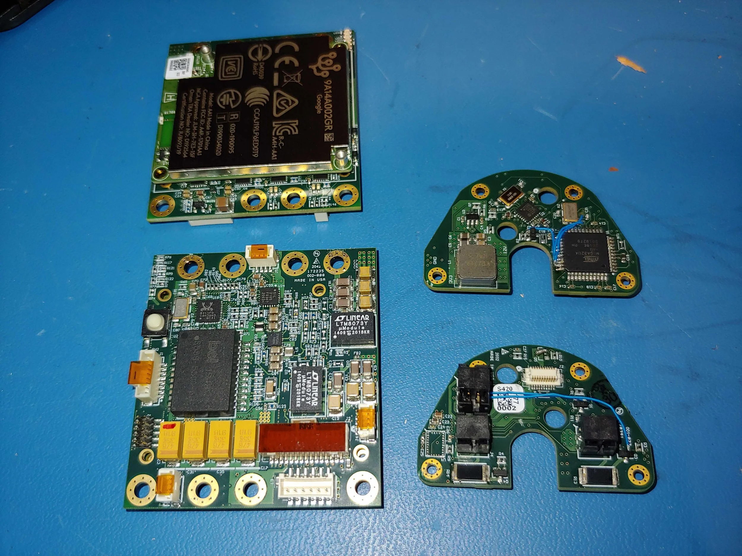 High density designs for challenging mechanical requirements