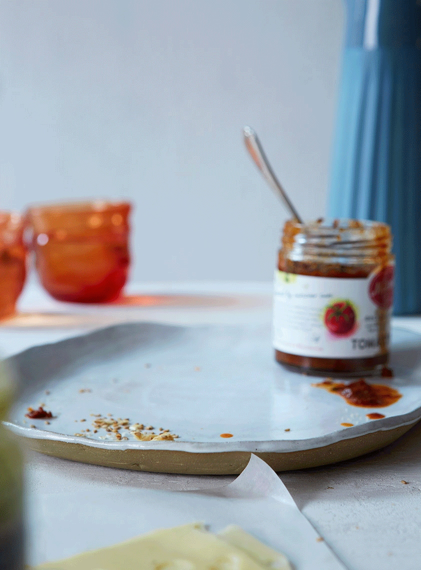Stop motion fo a sandwich being built - photographed by Dane Tashima - food styling, commercial food stylist NYC