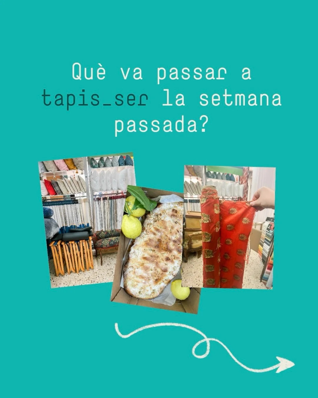 Com &eacute;s una setmana a Can tapis_ser? 🤪 aquest recap &eacute;s mon&iacute;ssim! Per&ograve; faltaria moltes diapositives per ensenyar que tamb&eacute; hem contestat trucades, whatsapps, mails, hem preparat contingut per xarxes, hem fet molts pr