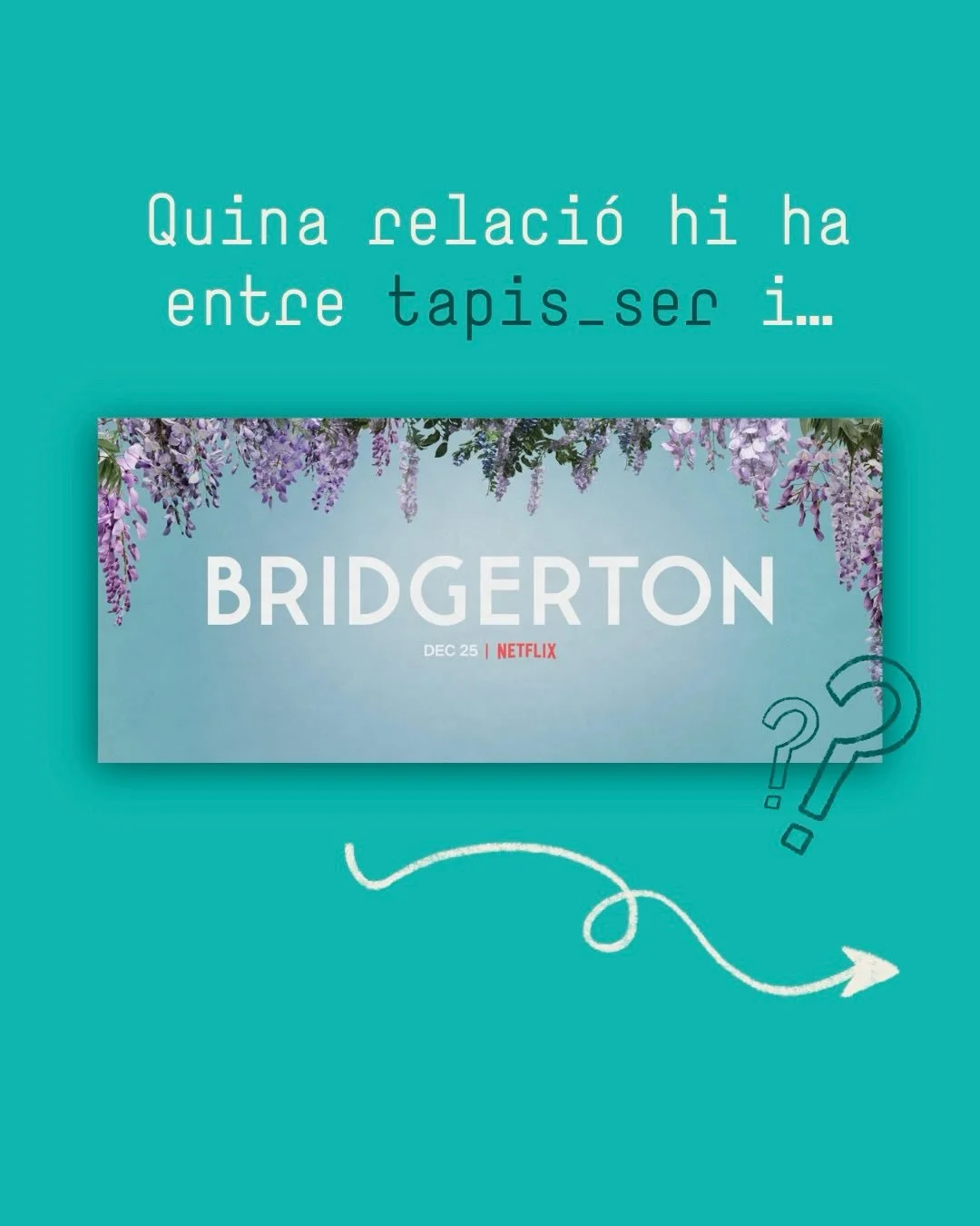 Si, tots sabem que &eacute;s un exit&agrave;s de #Netflix per&ograve; saps quina relaci&oacute; hi ha entre @bridgertonnetflix i nosaltres? 🌸🤍🌼🧡 T&rsquo;ho expliquem!

#tapisseria #vic #bridgerton #upholstered