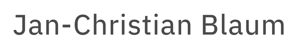 Jan-Christian Blaum – Fotograf in Berlin