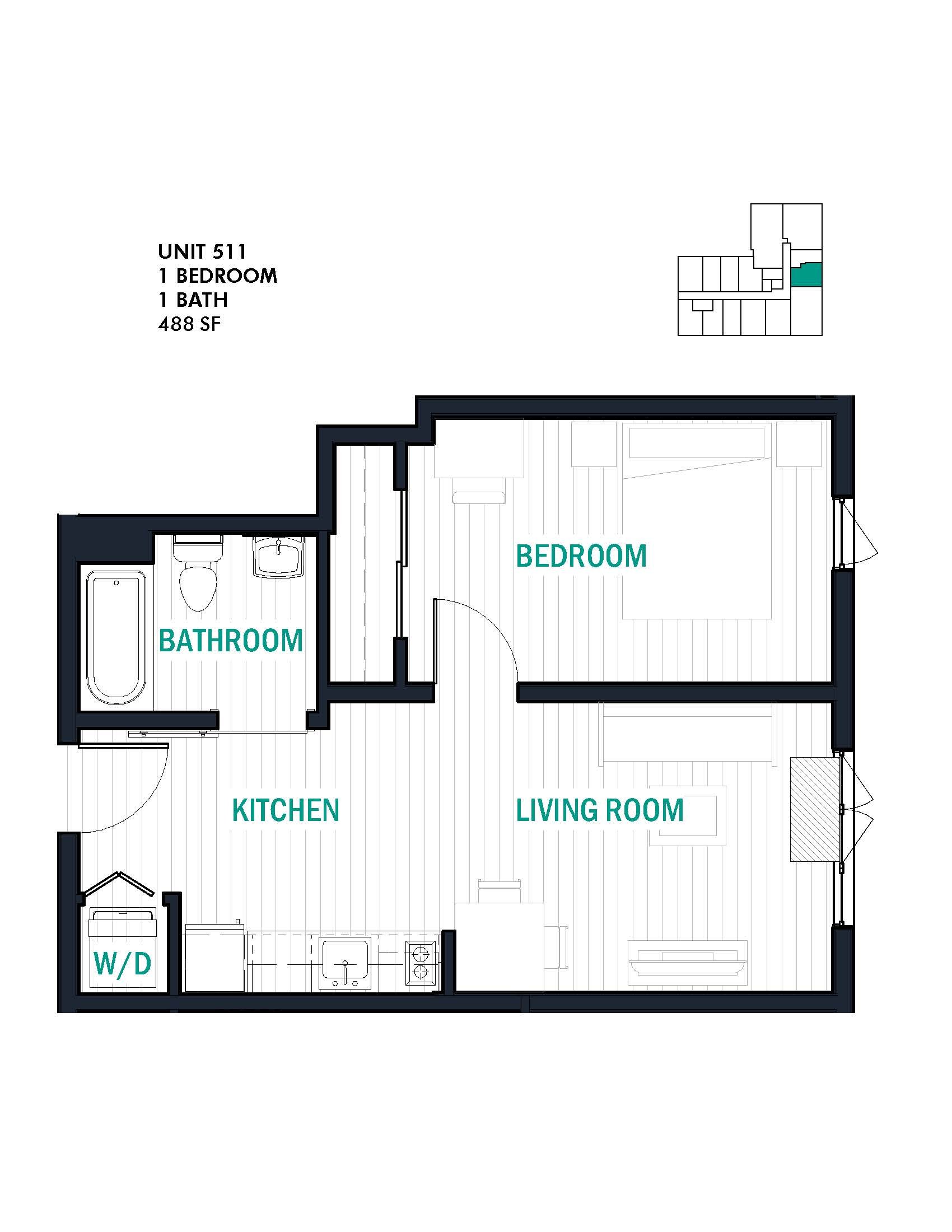 5th Floor 44_Unit 511 1 Bedroom 1 Bath 488 SF.jpg
