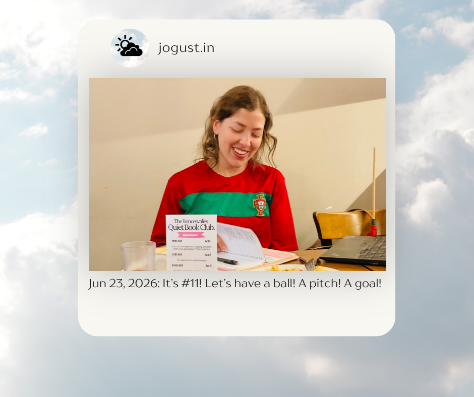 The Roncesvalles Quiet Book Club #11