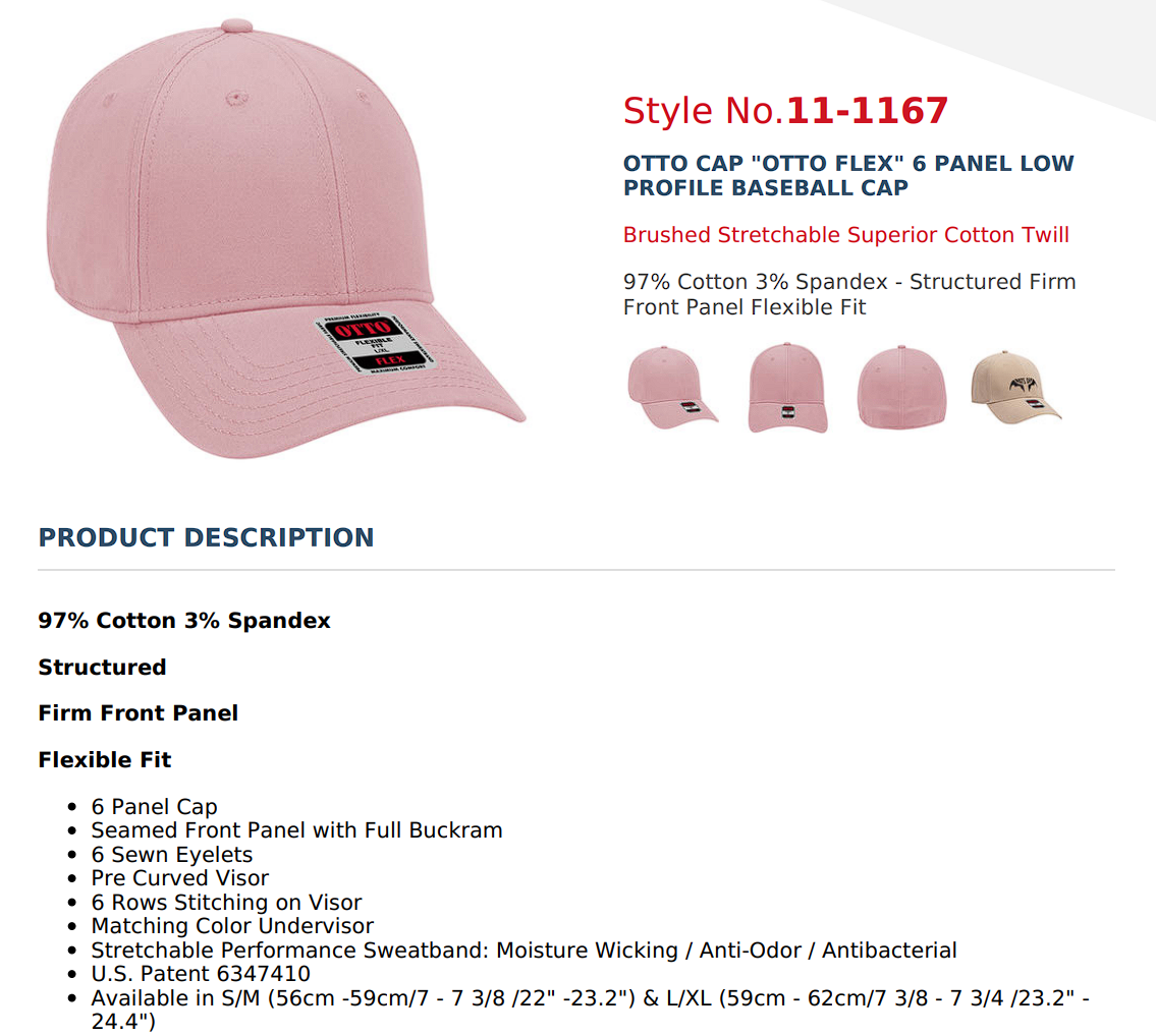pink flex hat description.png