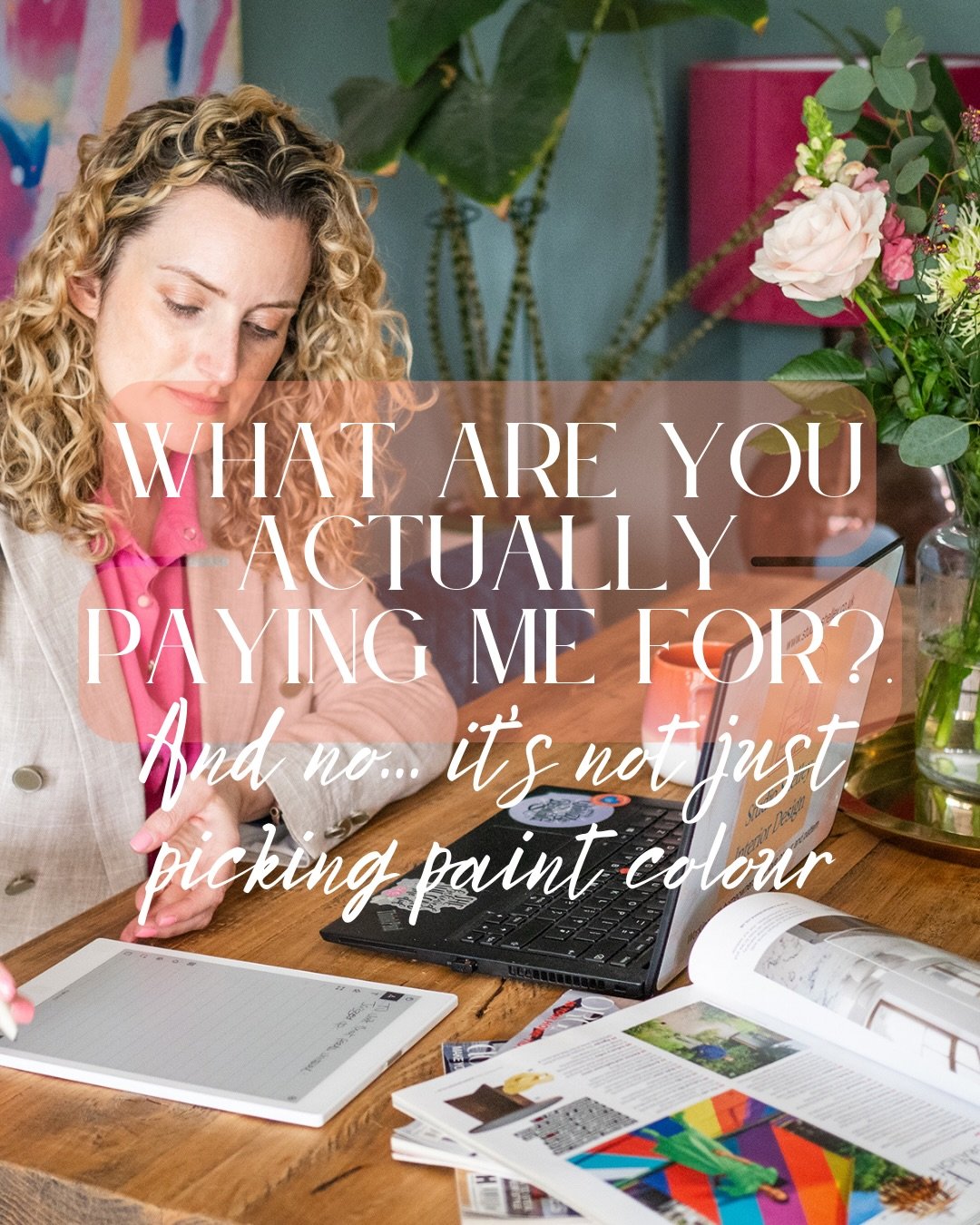 You&rsquo;re not paying me to &ldquo;make it look nice&rdquo;.

You&rsquo;re paying for:

Time back.
Mental space back.
Confidence back.

Without me 👇
You spend months researching.
You second-guess every decision.
You order something that almost wor