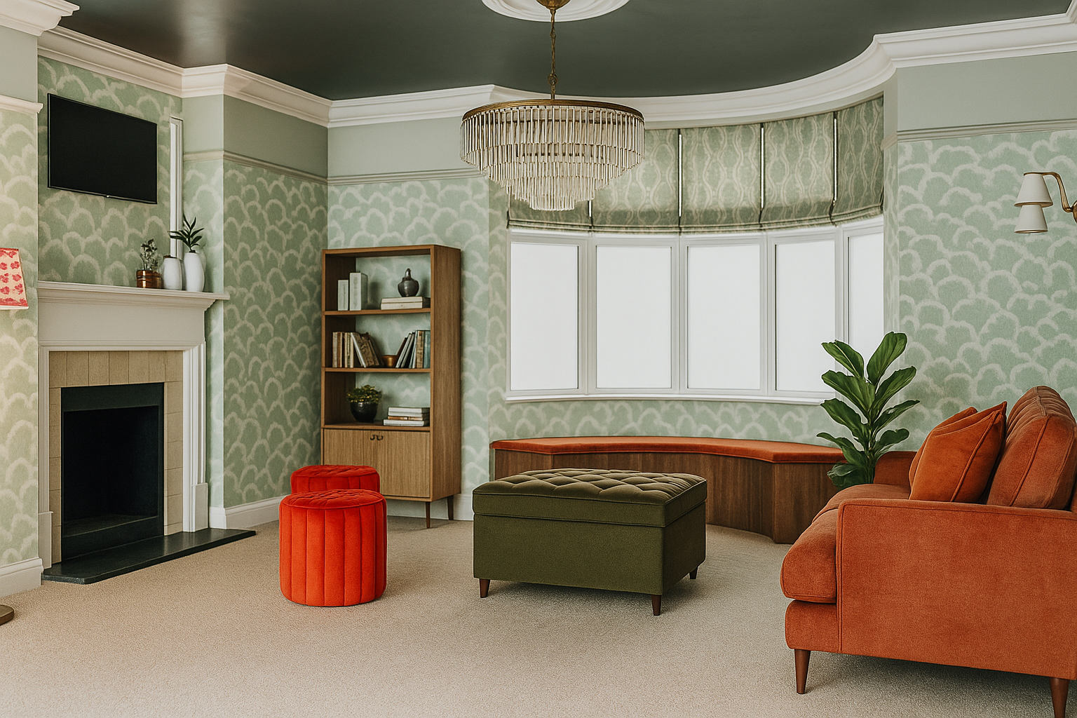 Woodham. Living Room