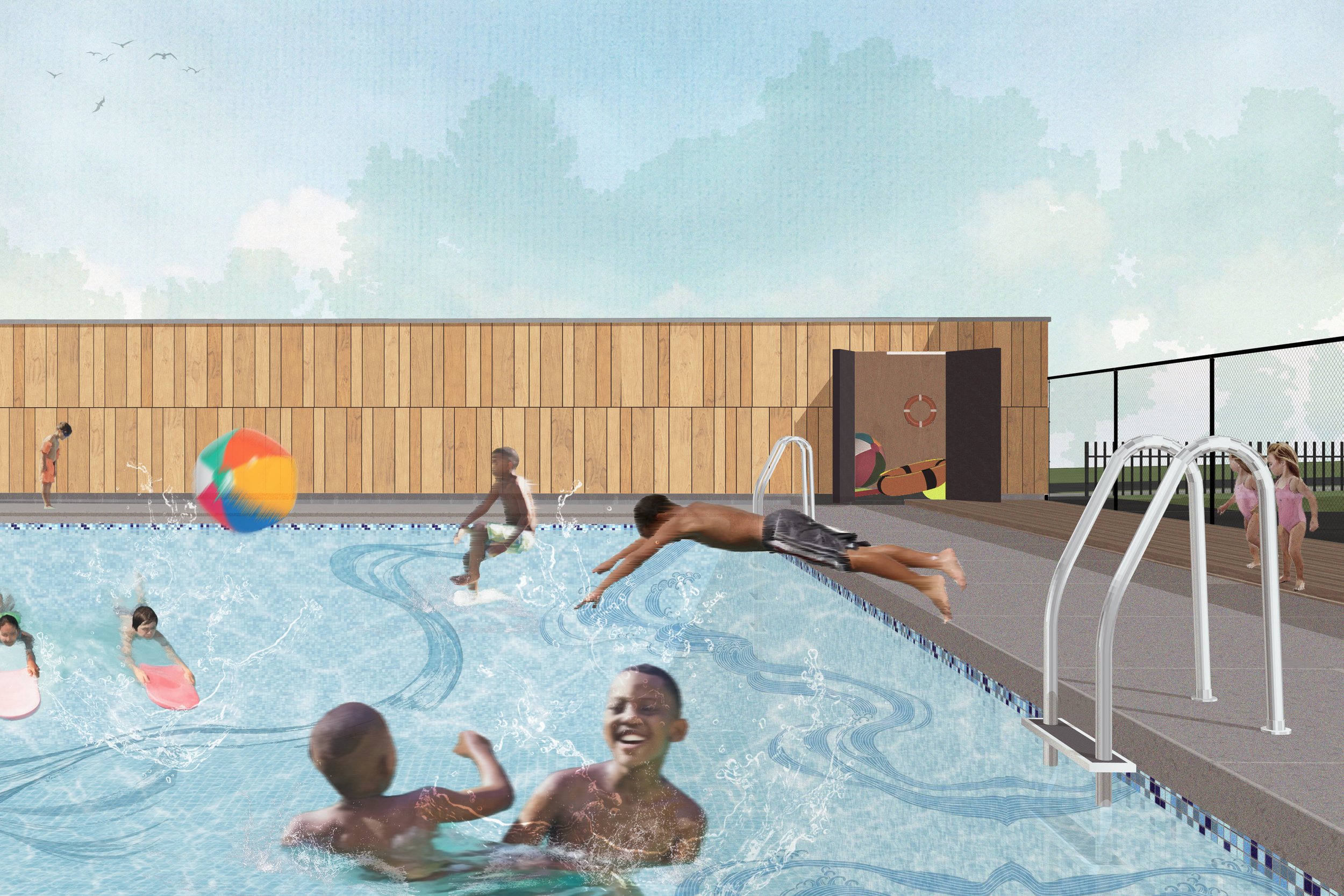 Beaver Country Day School Pool Complex