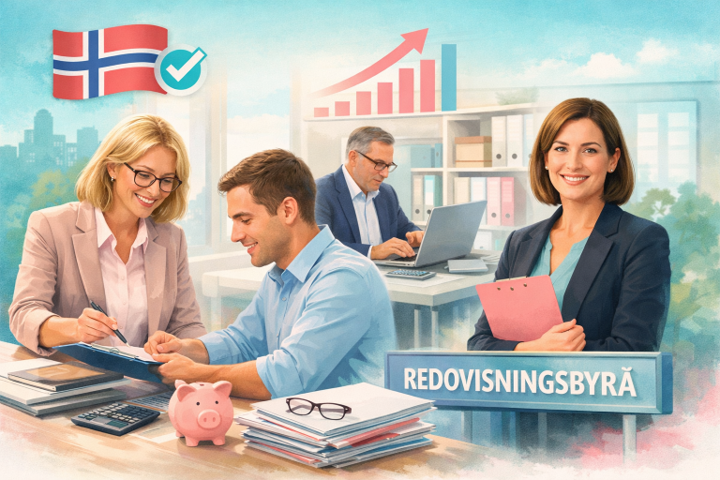 Olagligt med redovisningsbyrå?