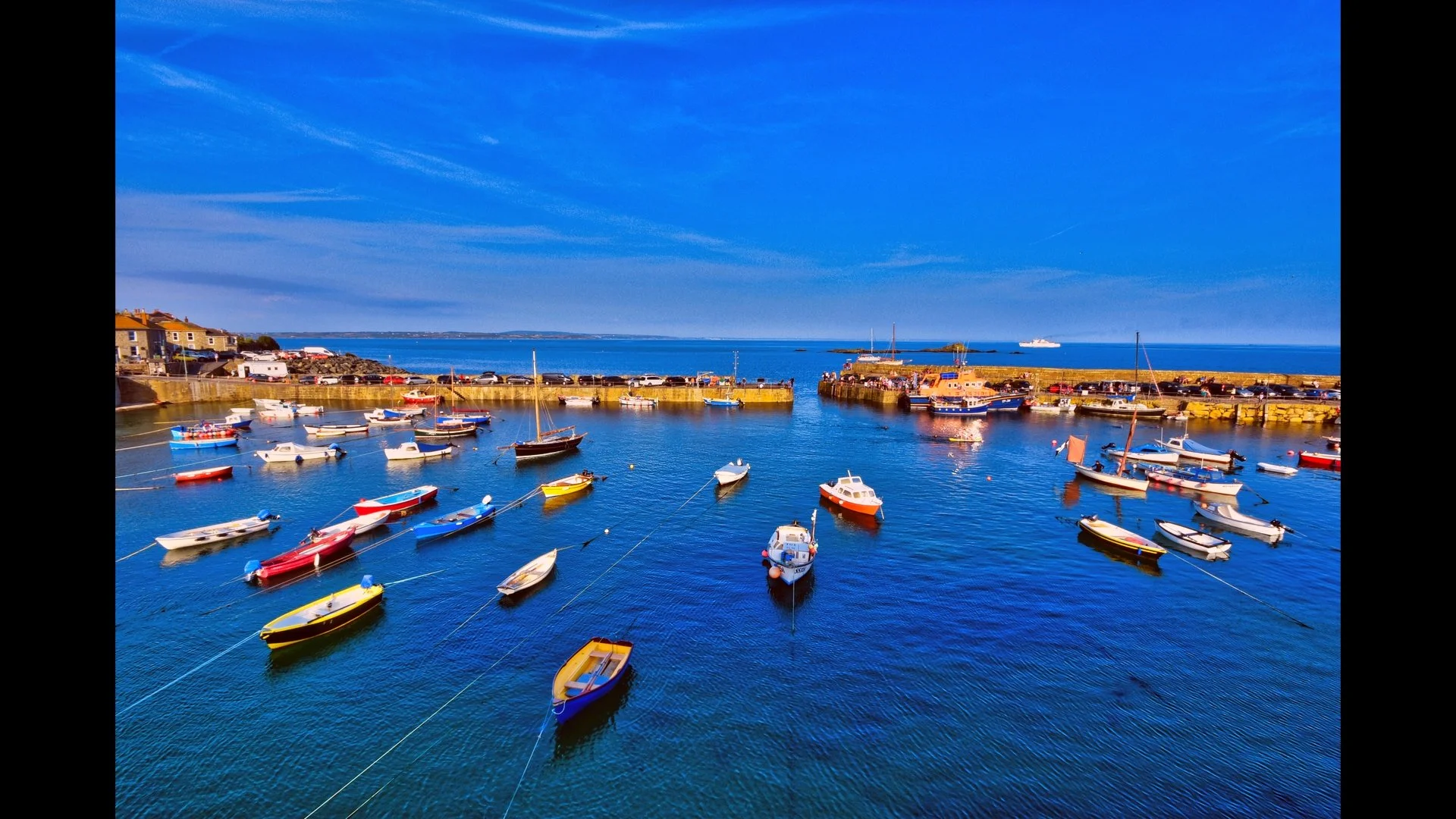 Mousehole Harbour Boats | Cornwall Photography Print