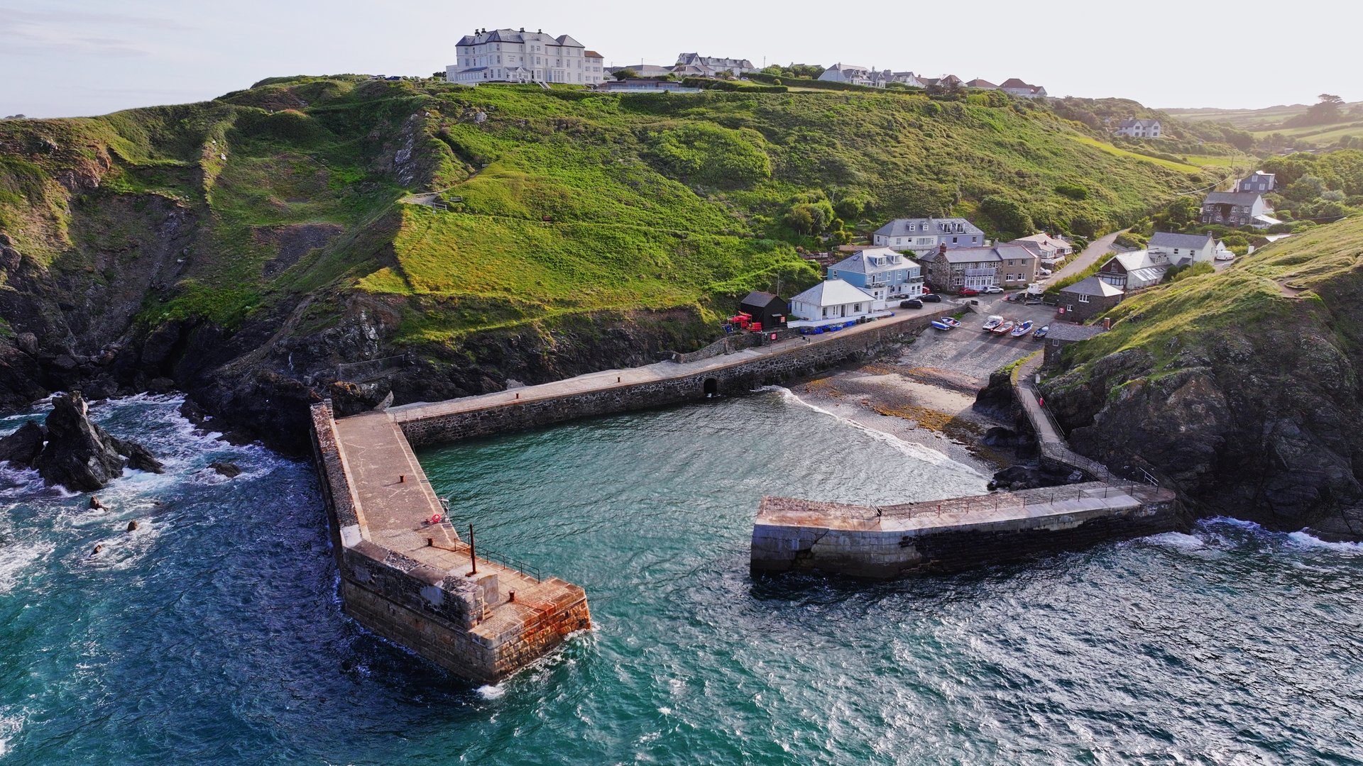 Aerial Mullion Harbour Side.jpg