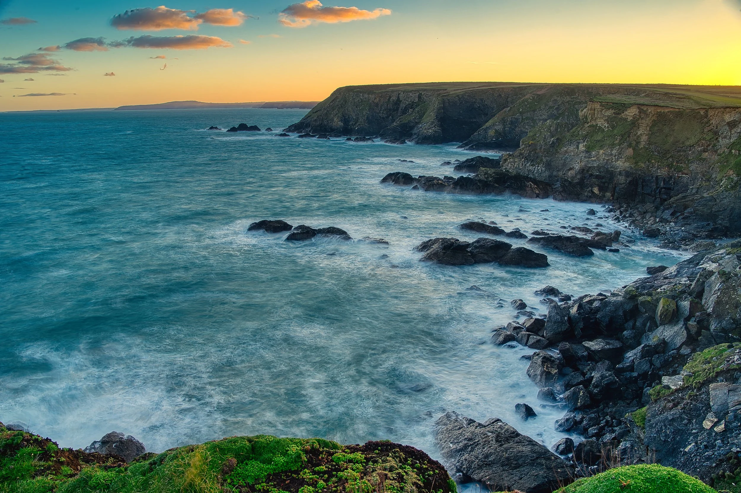 Mutton Cove towards Navax Point | Cornwall Photography Print