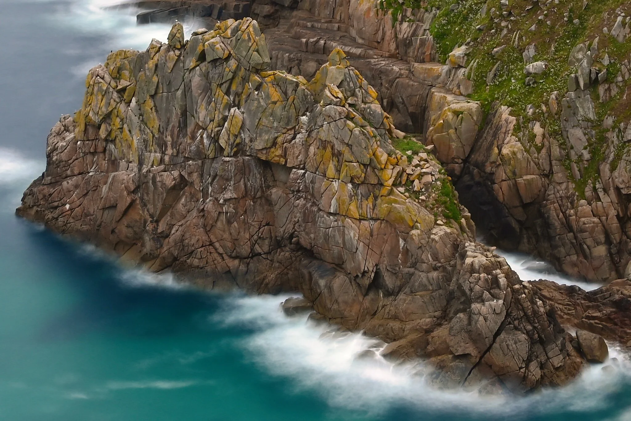 Bosigran Fort Sea Cliffs | North Cornwall Photography Print