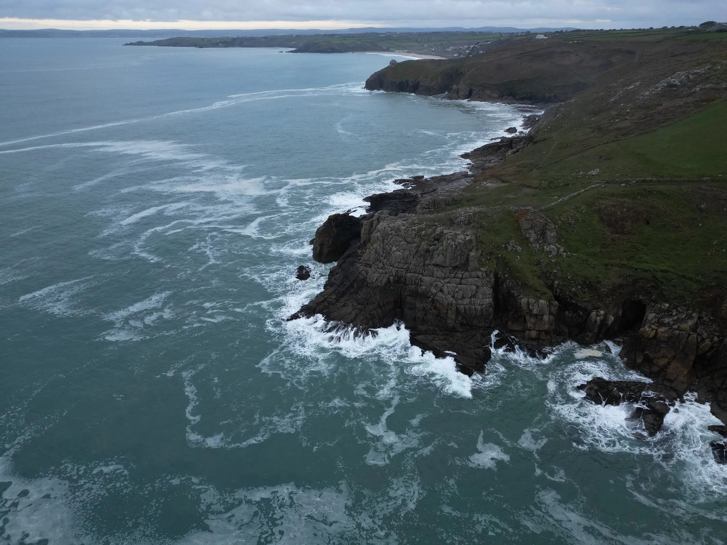 Rinsey Head with Marazion in the distance