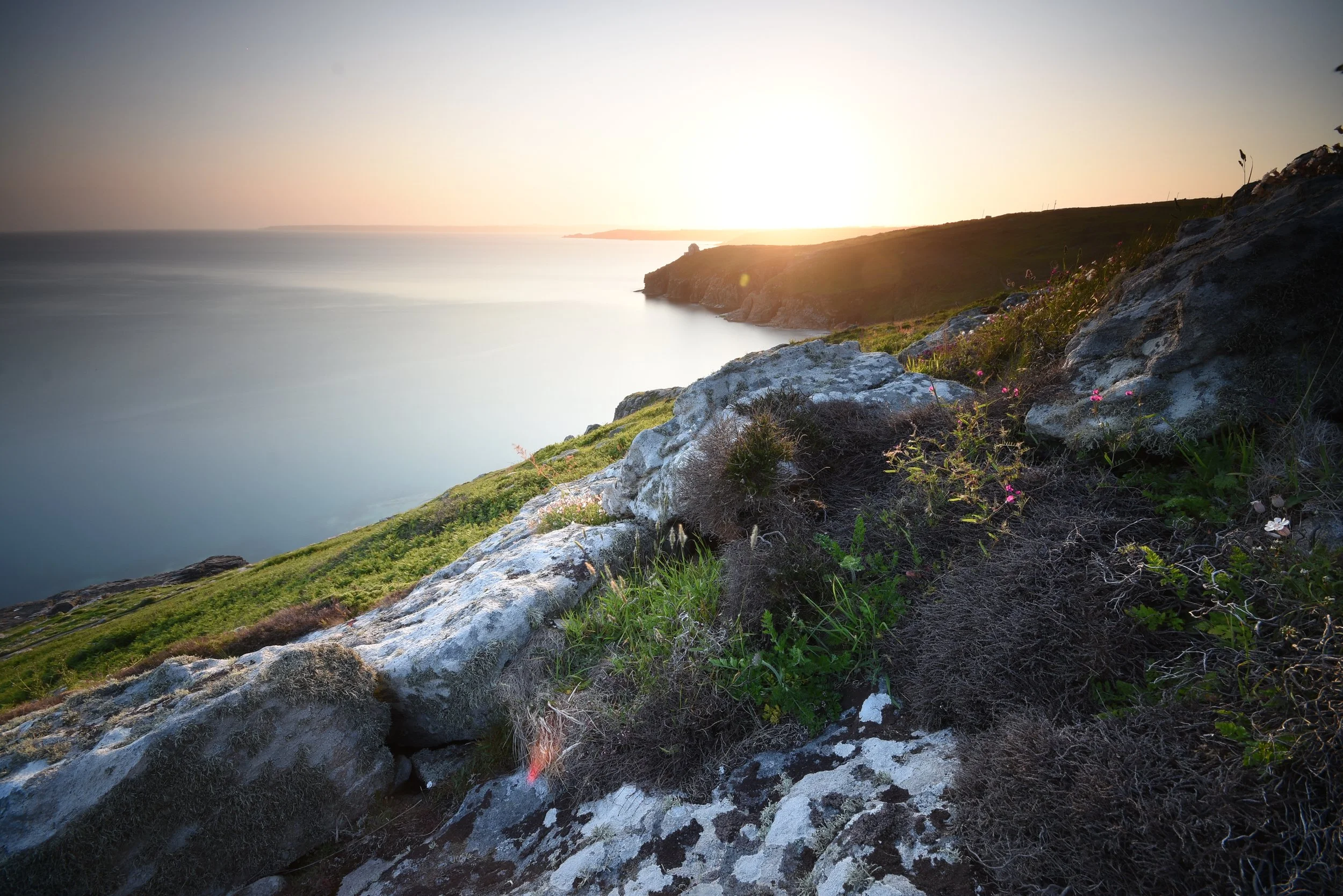 Sunset on Rinsey Head