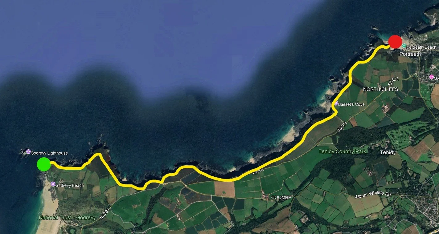 Godrevy to Portreath