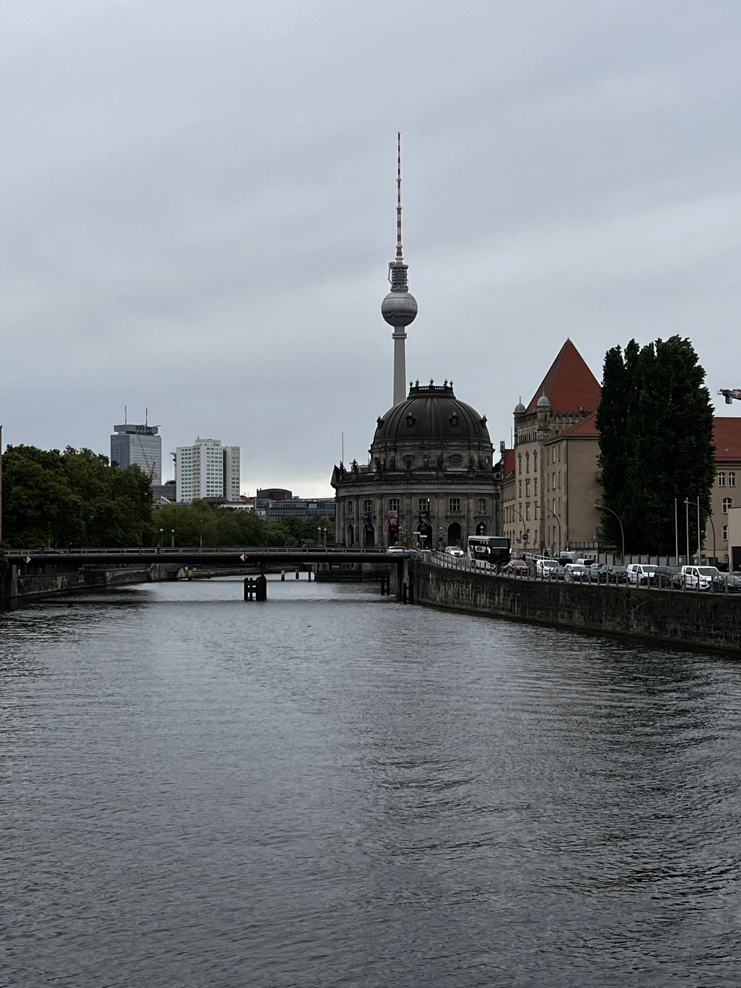 Bode Museum and Berlin TV Tower
